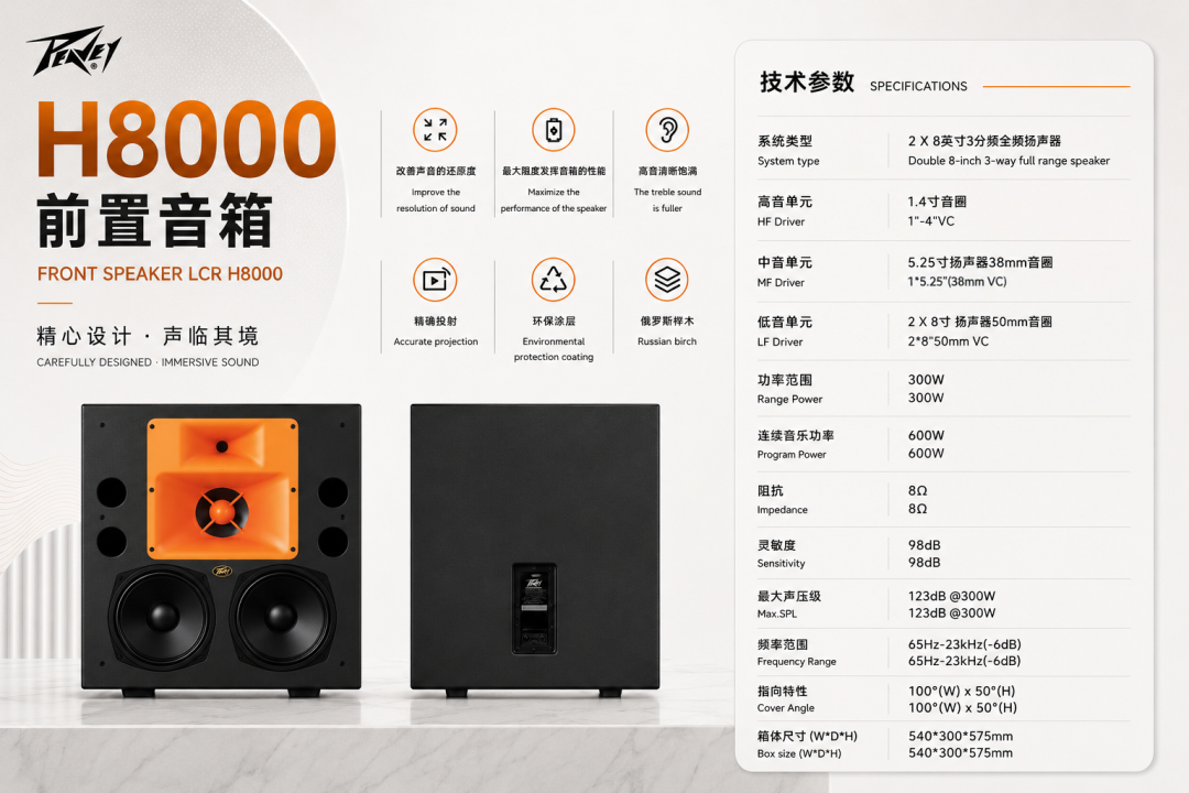 Peavey百威H系列|好的影院声音,不该只剩下“震撼”